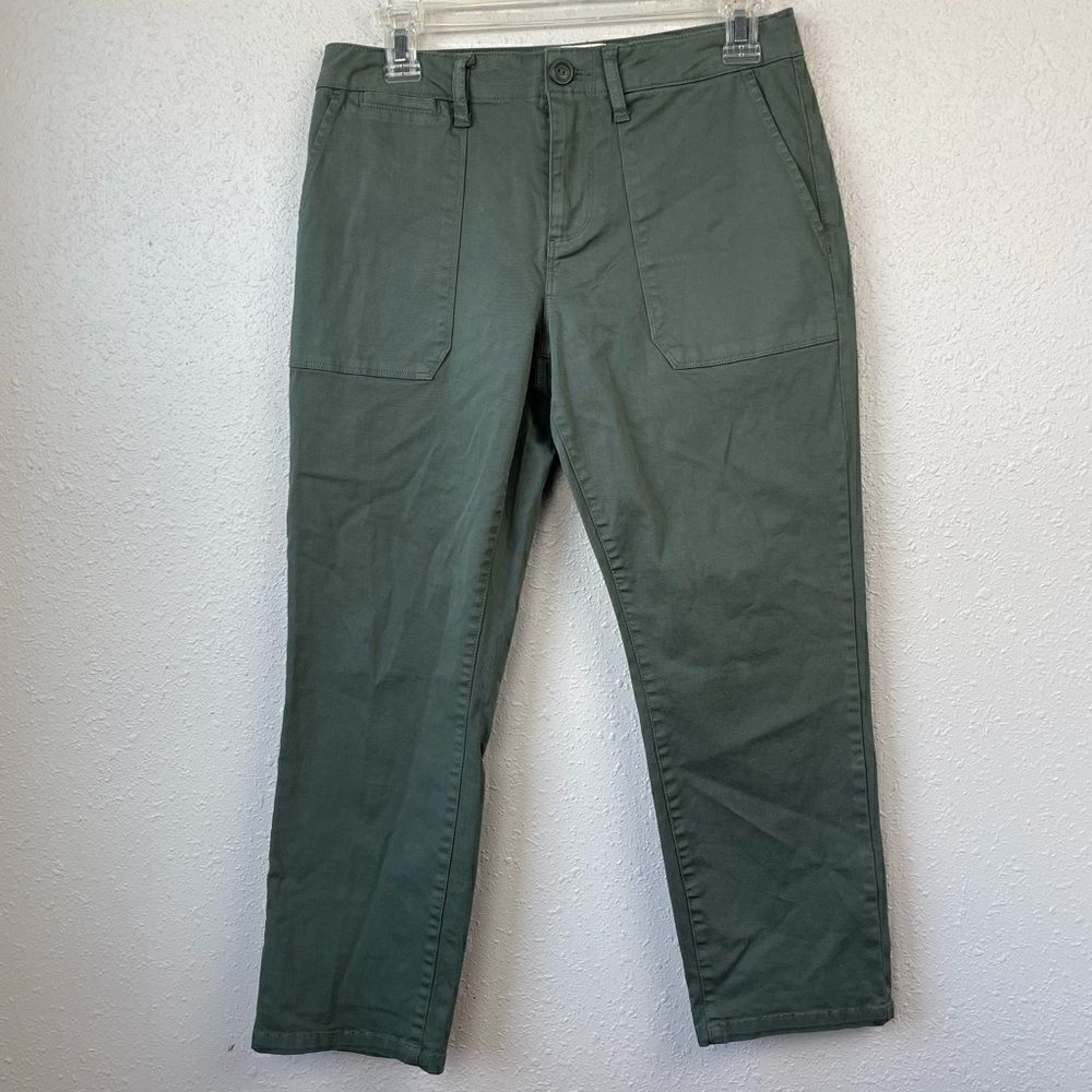 NWT Sanctuary Peace Green Cropped Pants Size 25 and 28
